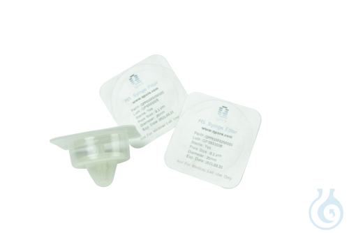 Image of qpore® Syringe Filter, PES, sterile, 0.1 µm, Ø 13 mm - Luminix Health