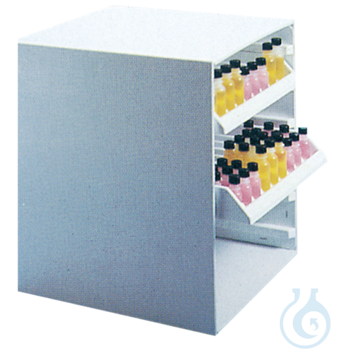 neoLab® slotted rack mounting rack Piece No. 6-2245 - Luminix Health