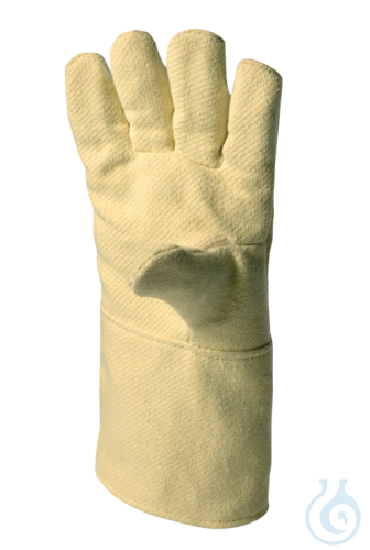 neoLab® 5-finger heat protection gloves, aramid, up to 350°C, 36 cm long, pair - Luminix Health