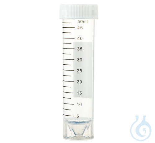 neoCulture Centrifuge Tubes PP 50 ml, with standing rim, (20 x 25) 500 pcs/pack, - Luminix Health