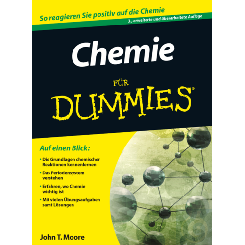 Image of neoLab® Chemistry for Dummies, Moore, 3rd edition 2014 - Luminix Health