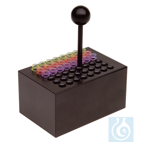 neoLabLine heating block Alu, 48 wells for PCR tubes or 8-well strips 0.2 ml - Luminix Health