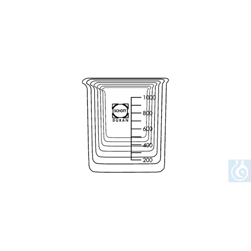Image of neoLab® beakers in set, low form, 7 pcs. - Luminix Health