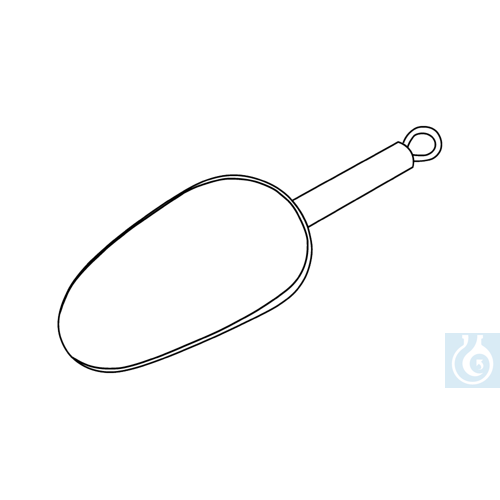 neoLab® stainless steel scoop, 200 ml - Luminix Health
