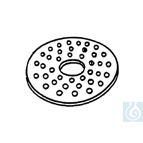 neoChoice Exsikkatorplatte aus Porzellan f. 250 mm Ø