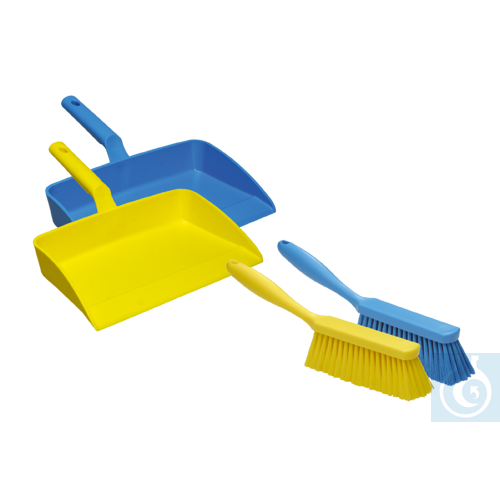 neoLab® Hand brush, 340 x 45 x 65, polyester, blue - Luminix Health