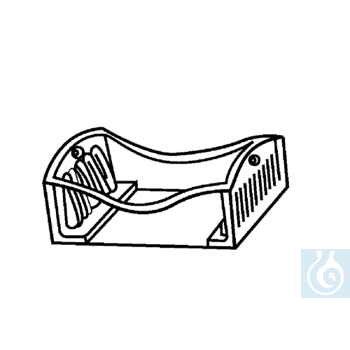 neoLab® staining box insert made of glass for 10 slides - Luminix Health