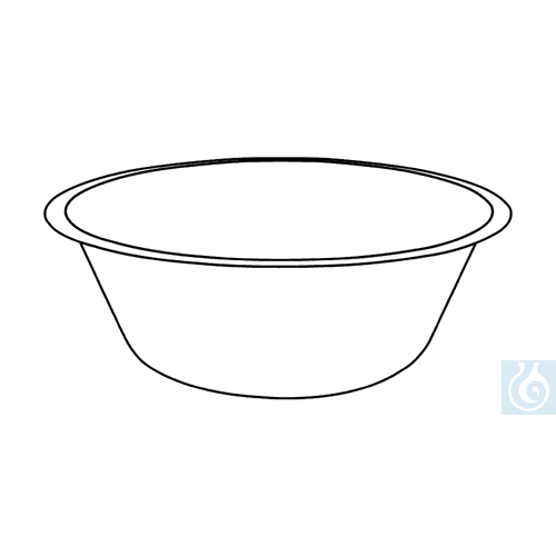 neoLab® stainless steel bowl, 0.7 l, 16 cm Ø, 6.1 cm high - Luminix Health