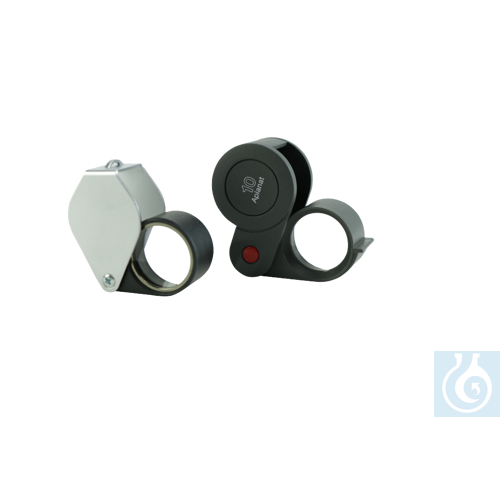 Image of Eschenbach folding magnifier 23 mm, 10x - Luminix Health