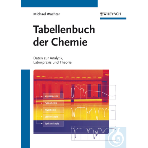 neoLab® Table Book of Chemistry, Wächter, 1st edition, 2012 - Luminix Health