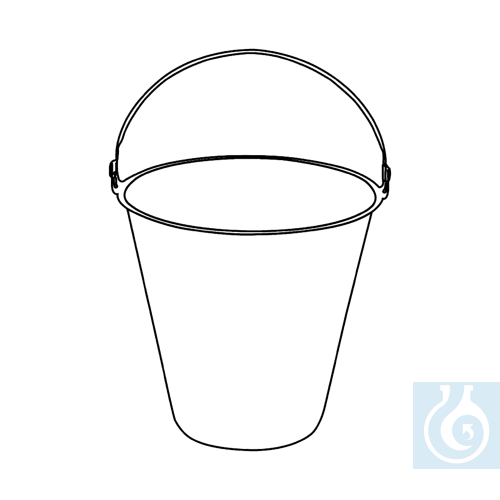 neoLab® stainless steel bucket, 10 l - Luminix Health