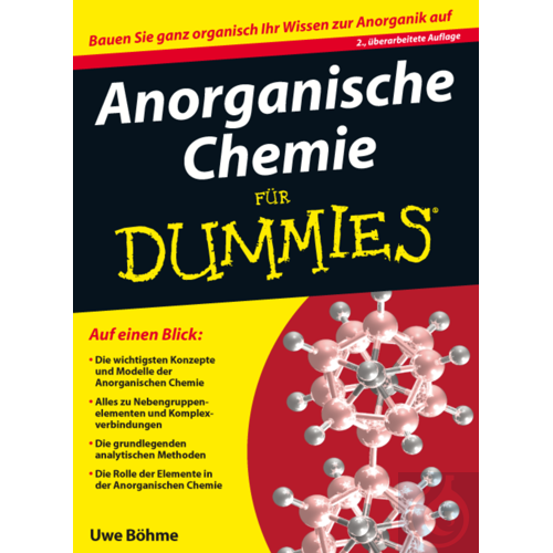 neoLab® Inorganic Chemistry for Dummies, Böhme, 2nd edition 2014 - Luminix Health
