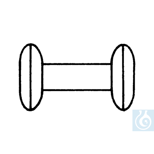 Image of neoLab® Magnetic stirring bar Circulus, 52 mm long - Luminix Health