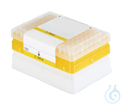 Image of IKA Tip s box +, Filter tip, 200 µl, sterile, transparent - Luminix Health