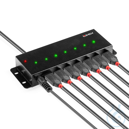 USB Hub 2.0 7 Ports, USB hub with 7 ports - Luminix Health