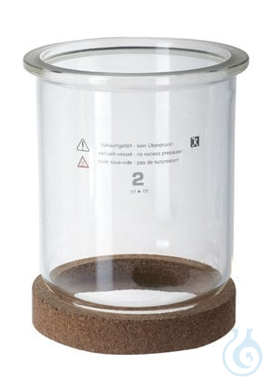 Image of LR 2.1, Glass reactor vessel, single-walled, 2000 ml - Luminix Health