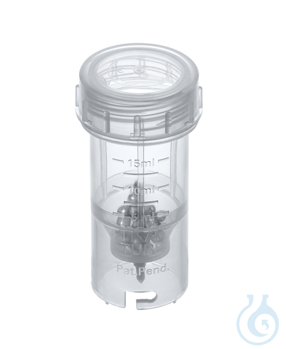 BMT-20-S, Tube with stirring element, stainless steel balls, 20 ml - Luminix Health