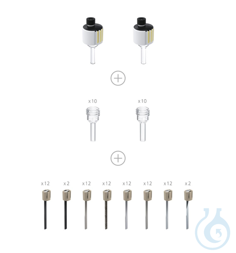 Image of ElectraSyn MicroStarter Kit complete, Kit of 1/ 2 ml vials complete; 10 spare vi - Luminix Health