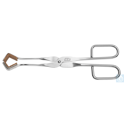 Beaker tong, cork lined, 230mm - Luminix Health