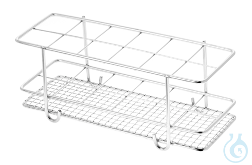 Test tube rack 12 holes, 200x70x70mm for tubes Ø 30 mm - Luminix Health