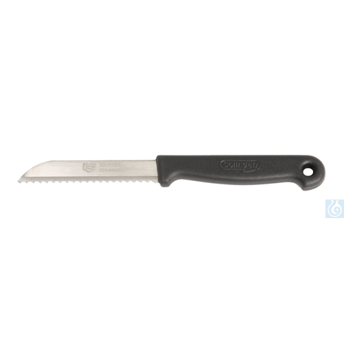 Laboratory knife, black, blade 8 cm - Luminix Health