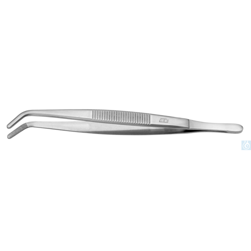 Image of Curved blunt tweezers 200mm - Luminix Health
