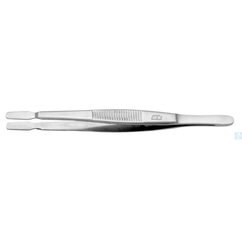 Cover glass tweezers,straight, 115mm - Luminix Health
