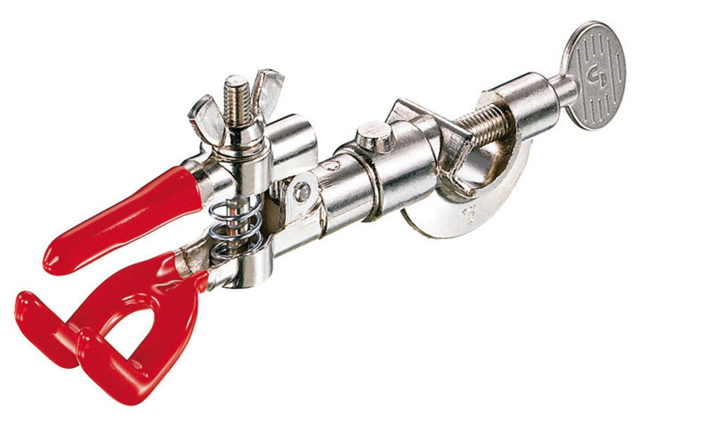 Rotilabo®-burette holder, made of die-cast zinc, for 1 burette, 1 unit(s) - Luminix Health