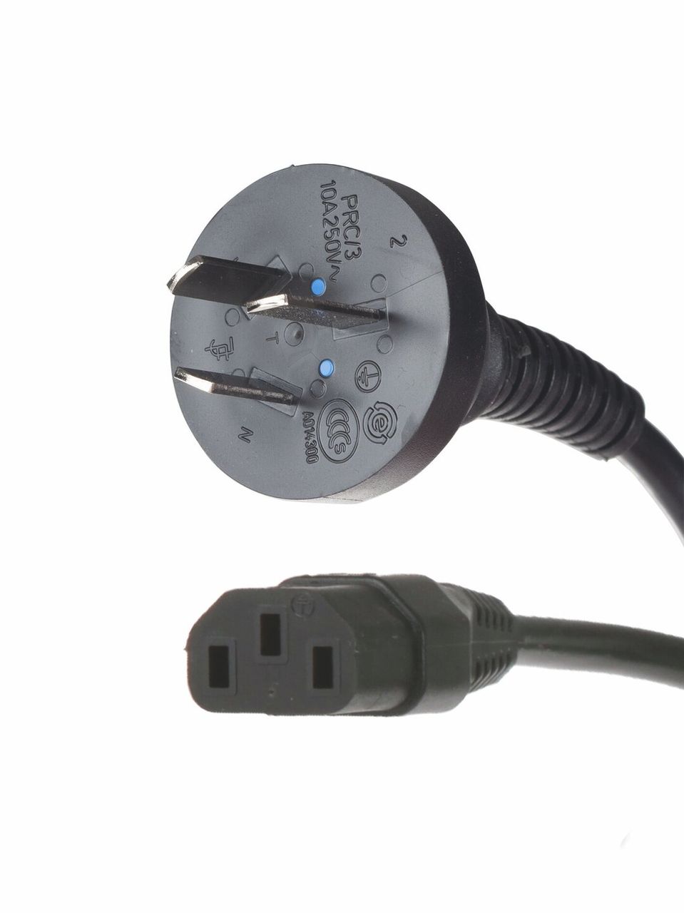 CN power cable 230 V, CN plug, KG socket