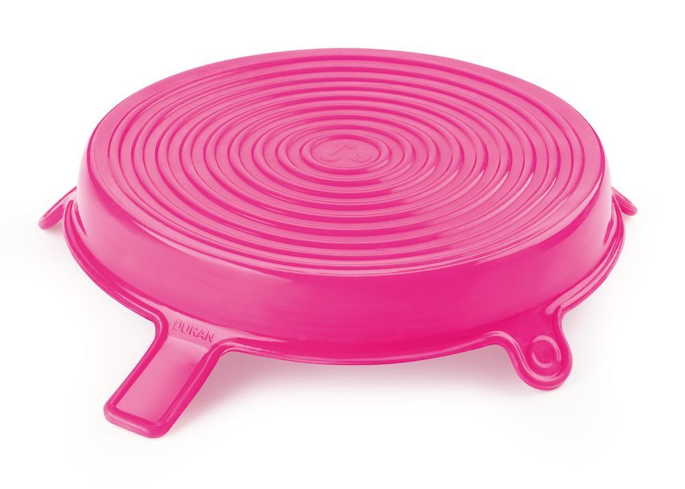 DURAN® silicone lid, Pink, XXL, Ø 132-147 mm, 1 unit(s) - Luminix Health
