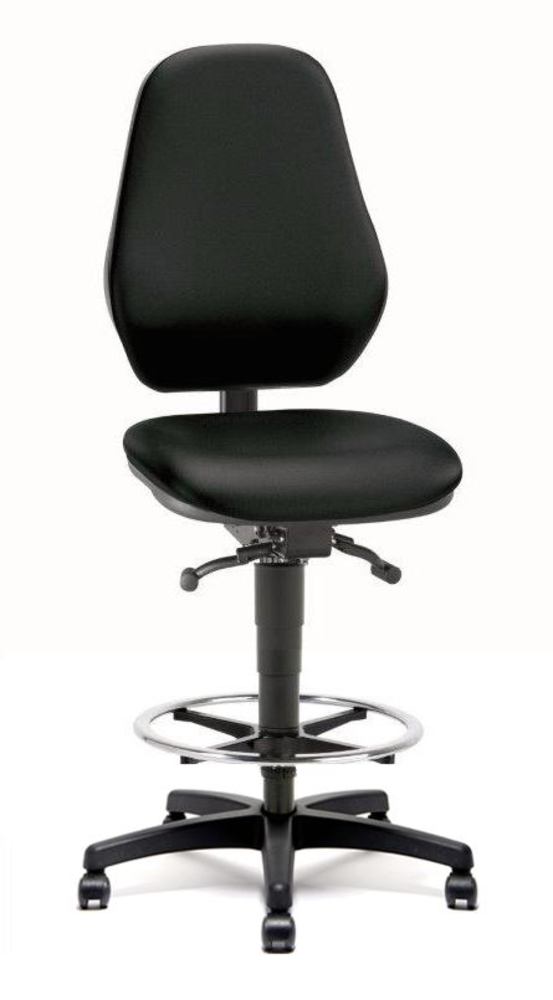 Comfort office chair, Seat height 660-910 mm, with foot ring, 1 unit(s) - Luminix Health