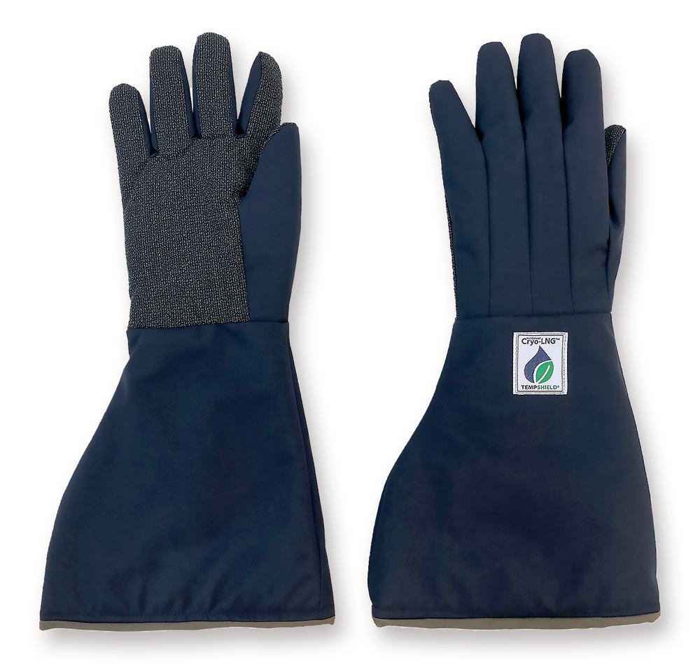 Cryo-LNG gloves with cuff, Elbow length, blue, size XL/11, 1 pair - Luminix Health