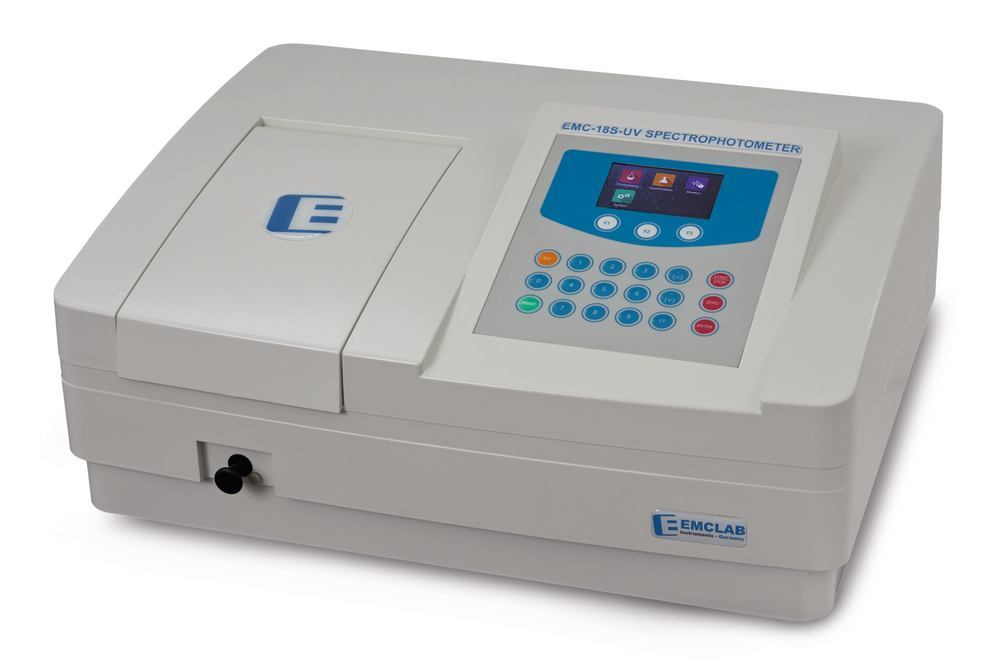 UV/VIS spectrophotometer, EMC-18S-UV Standard, 1 unit(s) - Luminix Health