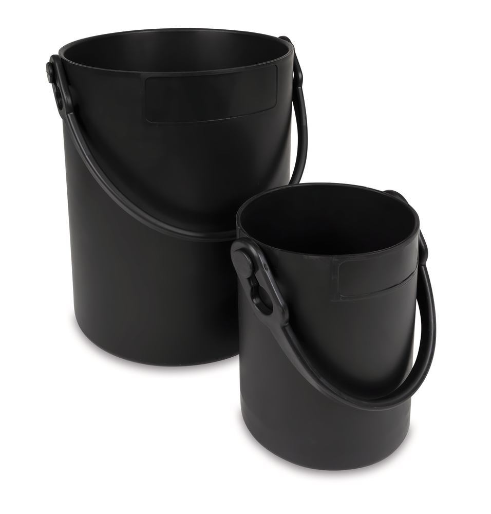 Carrier buckets, For bottles up to 4.5 l, black, 1 unit(s) - Luminix Health