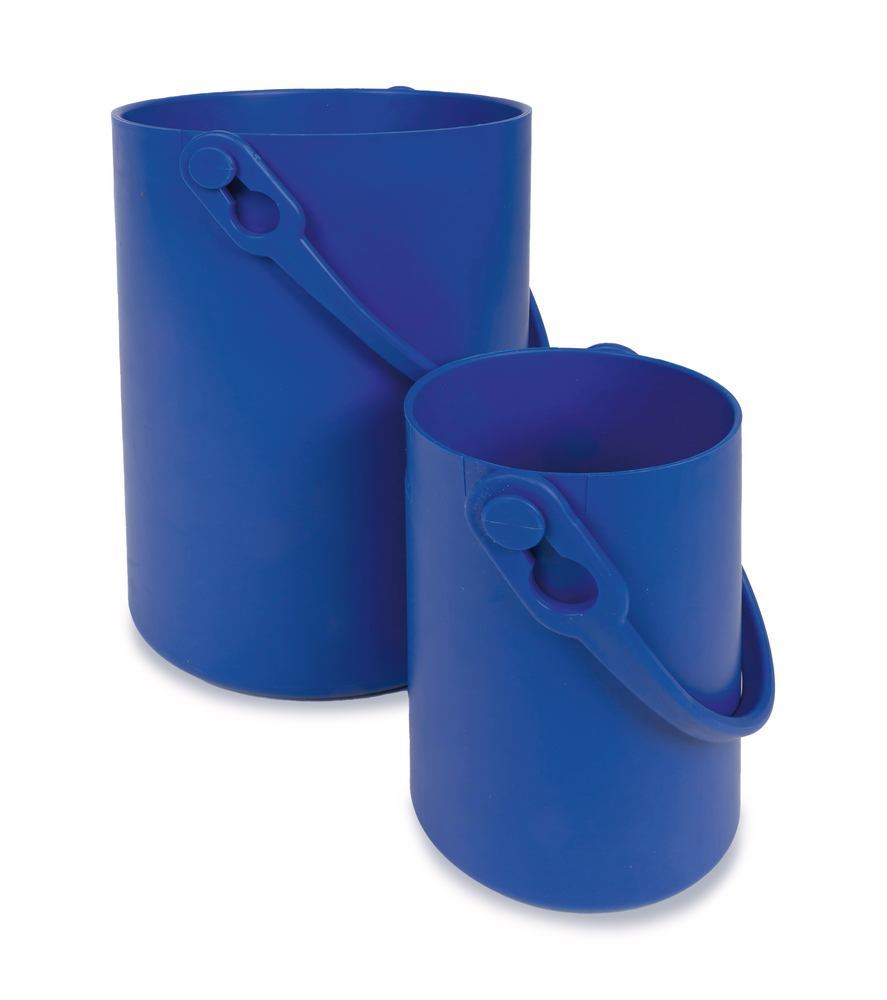 Carrier buckets, For bottles up to 1.5 l, blue, 1 unit(s) - Luminix Health