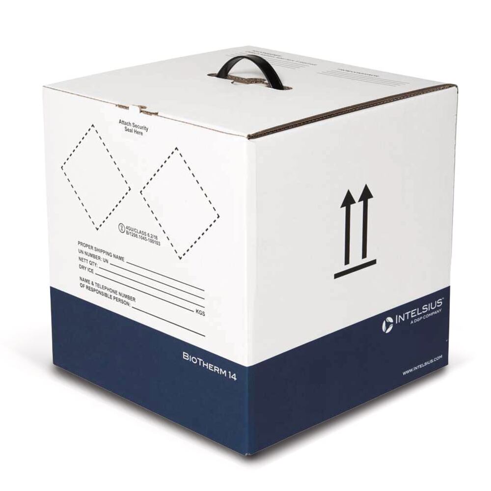 Dry ice transport packaging BioTherm 14