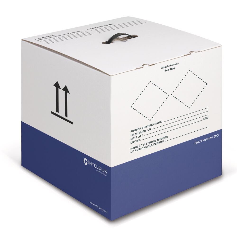 Dry ice transport packaging BioTherm 30