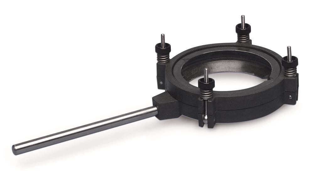 Clamp lock with stand rod, DN60,, Polyester glass-fibre-reinforced, steel - Luminix Health
