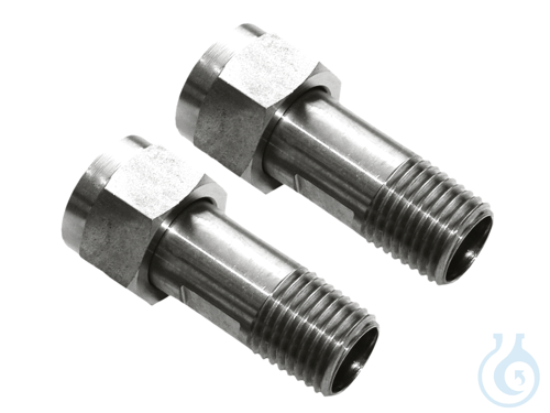 2 Adapters M16x1 female to NPT 1/4'' male - Luminix Health