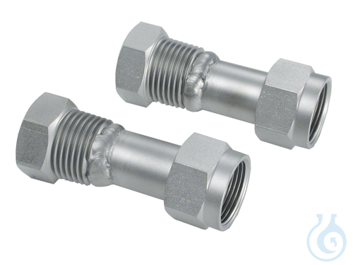 Image of 2 Adapters M16x1 female to NPT 1/4'' female