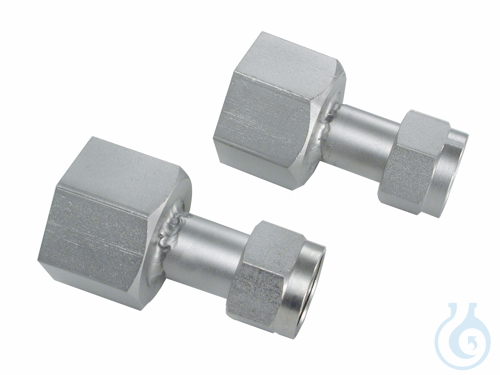 2 Adapters M16x1 female to NPT 1/2'' female - Luminix Health
