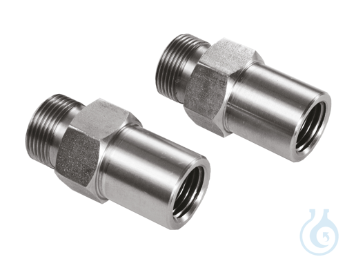 2 Adapters M16x1 male to NPT 1/4'' female - Luminix Health