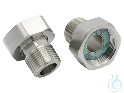 2 Adapters G 1 1/4'' female to NPT 1'' male - Luminix Health