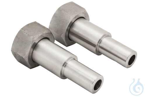 2 Adapters M24x1.5 female to tube 1/4'' - Luminix Health
