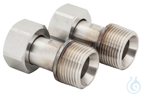 2 Adapters M30x1.5 female to NPT 1'' male - Luminix Health