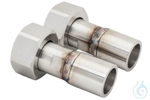 2 Adapters M30x1.5 female to tube 1'' - Luminix Health