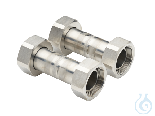 2 Adapters M38x1.5 female to M38x1.5 female - Luminix Health