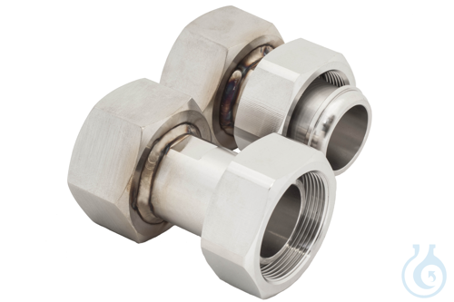 2 Adapters M38x1.5 female to NPT 1 1/4'' female - Luminix Health