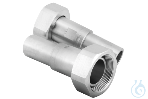 2 Adapters M38x1.5 female to tube 1'' - Luminix Health