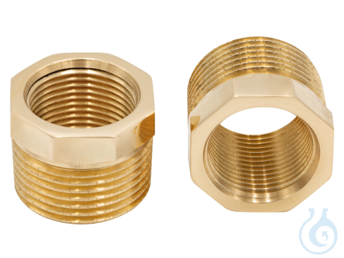 2 Adapters G 1'' male to G 3/4'' female - Luminix Health